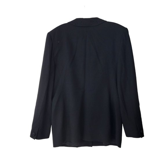 JH Collectibles Black Blazer with Appliqued Accents - Picture 7 of 8